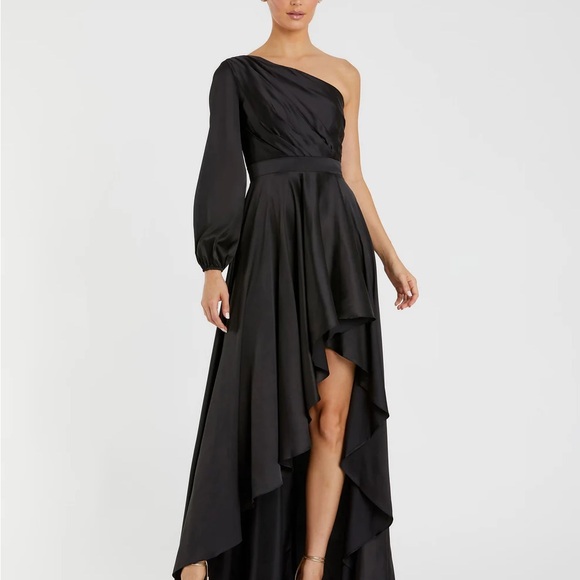 IEENA FOR MAC DUGGAL 49141
High Low One Shoulder Flowy Gown - Picture 1 of 6